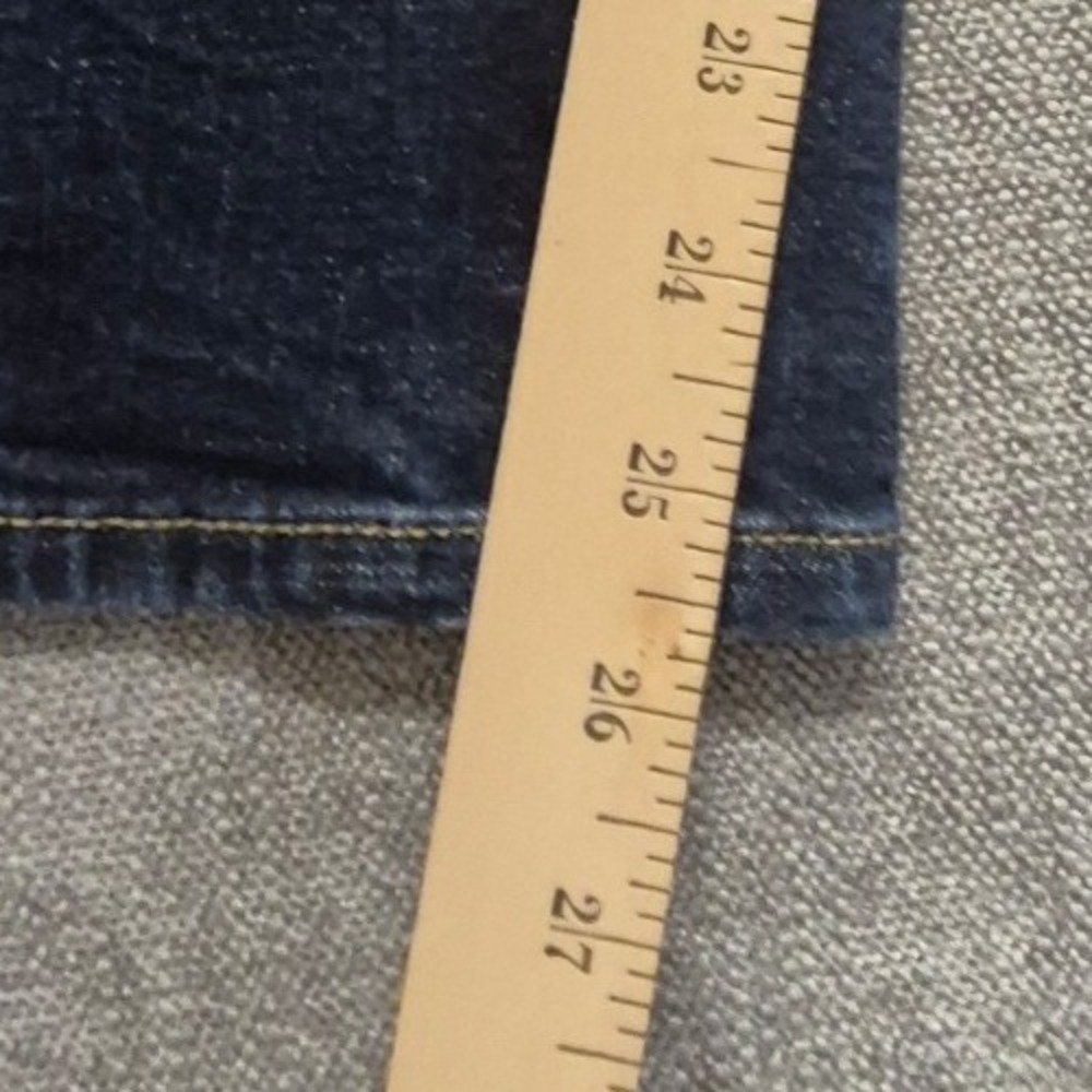 GAP Athletic Stretch men's dark wash denim blue jeans 38x30 Cotton stretch - Picture 5 of 15
